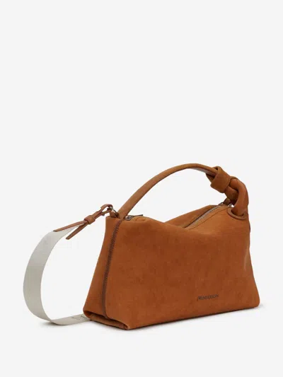 Jw Anderson Corner Canvas Crossbody Bag In Removable And Adjustable Webbing Strap