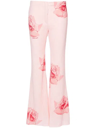 Kenzo Pants  Woman Color Pink In Light Pink