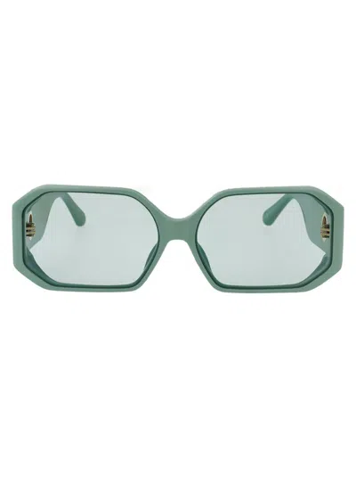 Linda Farrow Sunglasses In Green