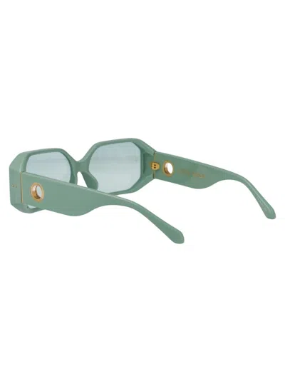 Linda Farrow Sunglasses In Green