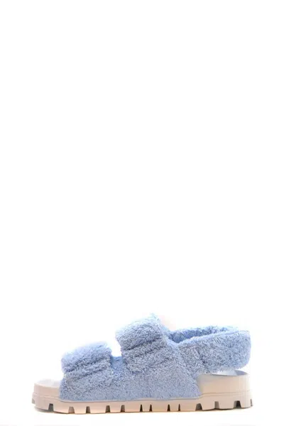 Miu Miu Sandals In Turquoise