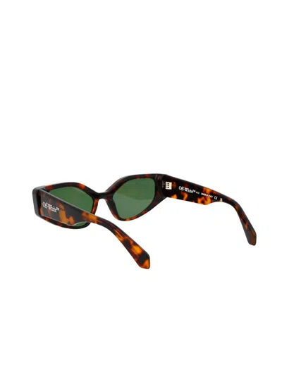 Off-white Sunglasses In 6055 Havana
