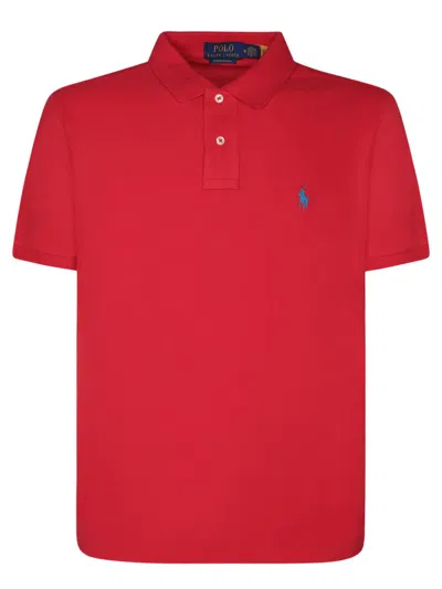 Polo Ralph Lauren Classic Fit Cotton Polo In Ruby Heather