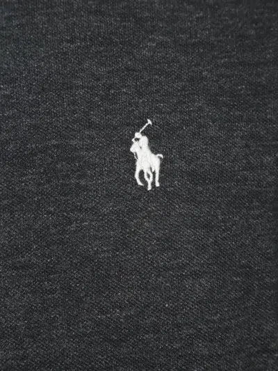Polo Ralph Lauren Polo Pony-embroidered Polo Shirt In Black