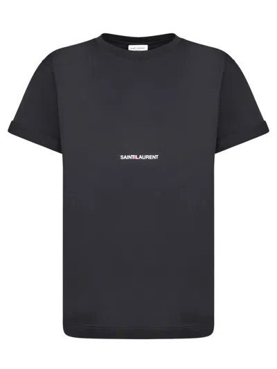 Saint Laurent T-shirts In Black