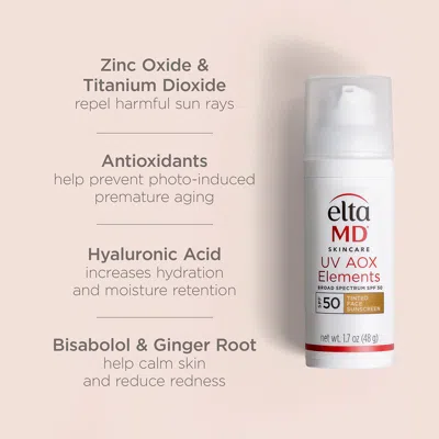 Eltamd Uv Aox Elements Broad Spectrum Spf 50