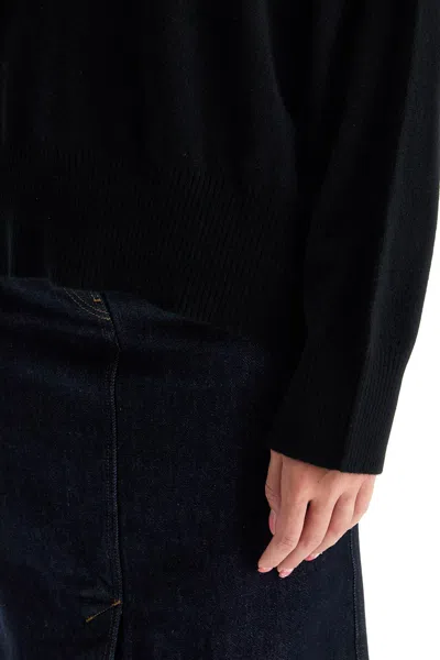 Loulou Studio Anaa Cashmere Sweater In Black