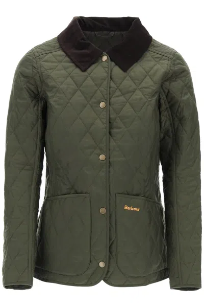 Barbour Annandale Corduroy-trimmed Quilted Shell Jacket