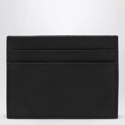 Dolce & Gabbana Small Zip-around Wallet In Calfskin With Raised Logo