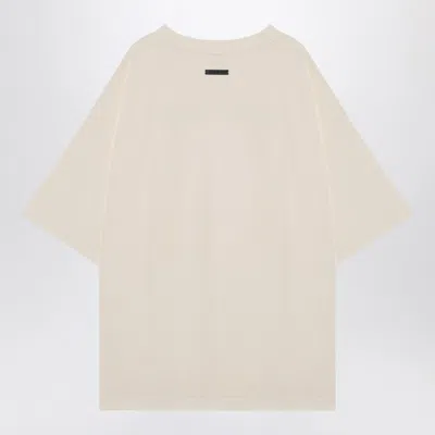Fear Of God Cream-coloured T-shirt With Logo Men
