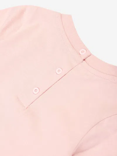 Etro Baby Girls Long Sleeve Logo T-shirt In Pink