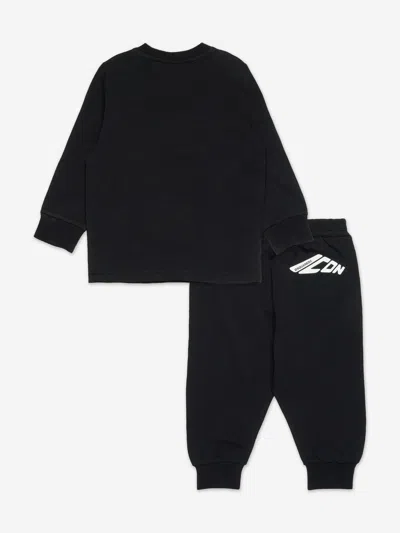 Dsquared2 Baby Icon Logo Tracksuit In Black