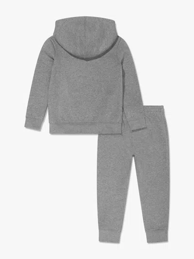 Jordan Boys Mj Brooklyn Fleece Tracksuit In Grey