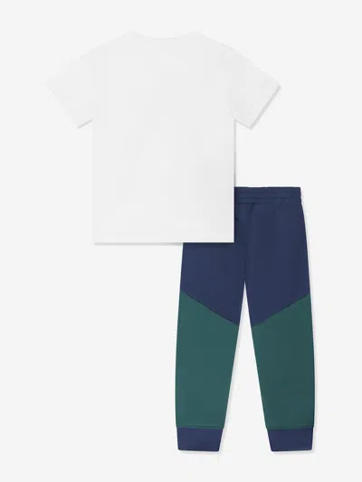 Jordan Jumpman-print Trouser Set In Blue