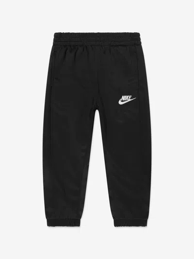 Nike Kids Lifestyle Essentials Full Zip Tracksuit In Black