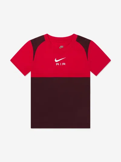 Nike Logo-embroidered Shorts Set In Red