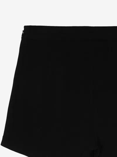 Moschino Mid-rise Tailored Trousers In Black