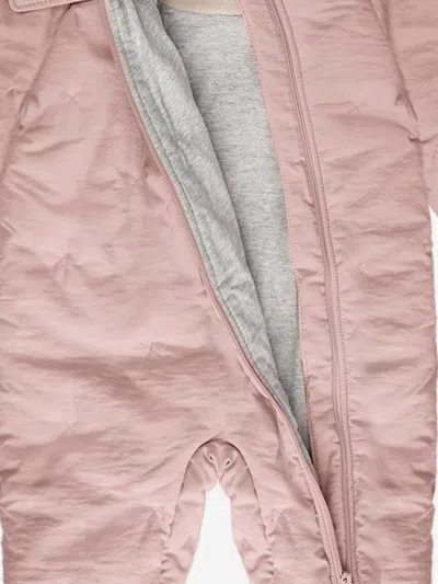 7am Enfant Baby Girls Snowsuit-airy In Pink