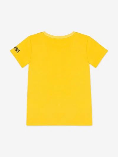 Moschino Kids T-shirt In Yellow