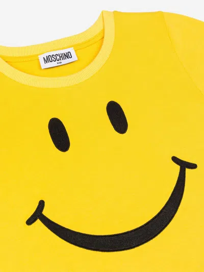 Moschino Kids T-shirt In Yellow
