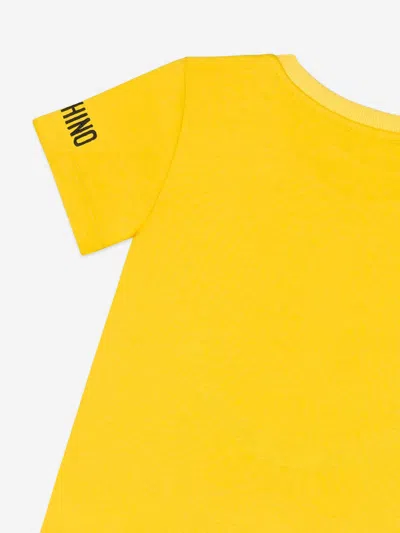 Moschino Kids T-shirt In Yellow