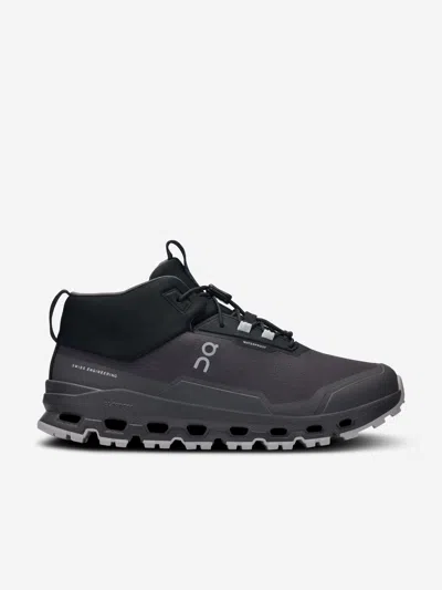 On Running Kids Cloudhero Mid Waterproof Trainers In Black