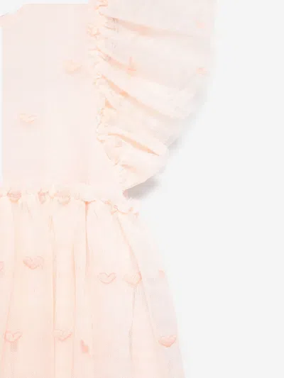 Stella Mccartney Tulle Dress In Pink