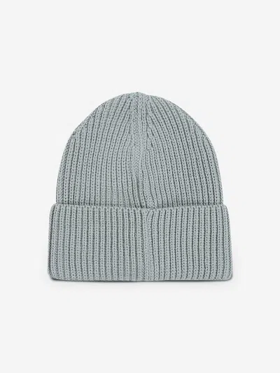 Calvin Klein Jeans Est.1978 Calvin Klein Jeans Kids Monogram Rib Beanie In Green