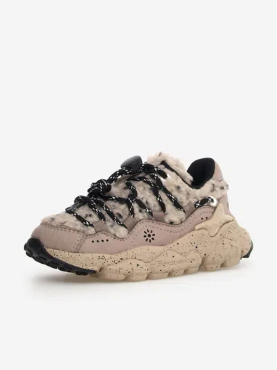 Flower Mountain Raikiri Sneakers In Beige