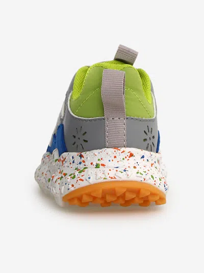 Flower Mountain Kids Saburo Trainers In Multicoloured