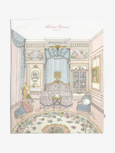 Atelier Choux Baby French Bedroom Quilt In Multicoloured