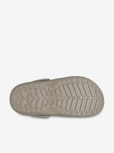Crocs Kids Classic Lined Clog In Brown