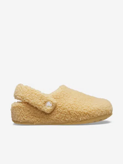 Crocs Classic Cozzzy Slipper Babouche Enfants Wheat 37 In Beige