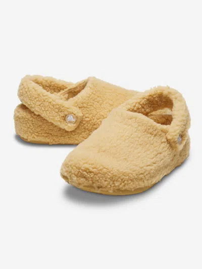 Crocs Classic Cozzzy Slipper Babouche Enfants Wheat 37 In Beige