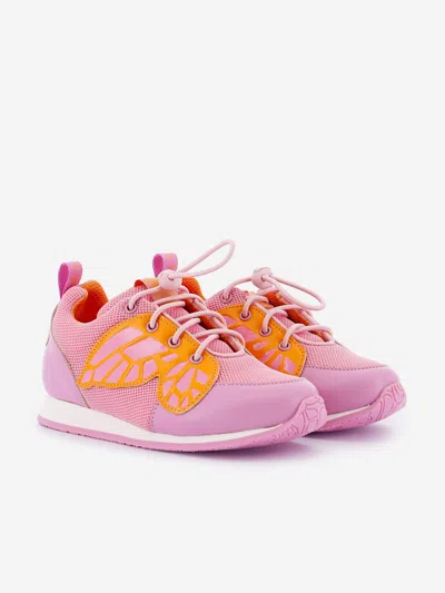 Sophia Webster Girls Chiara Traines In Pink