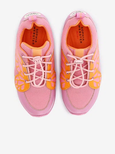 Sophia Webster Girls Chiara Traines In Pink