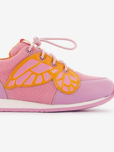 Sophia Webster Girls Chiara Traines In Pink