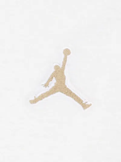 Jordan Girls Jumpman Sherpa Jacket In Ivory