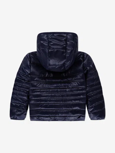 Nike Boys Fill Quilted Jacket In Blue
