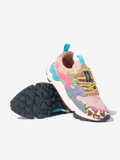 Flower Mountain Kids Yamano 3 Trainers In Multicoloured