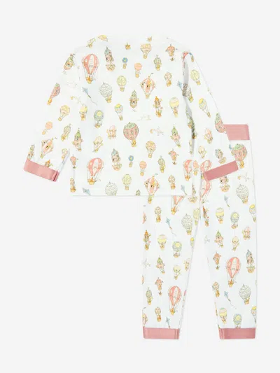 Atelier Choux Girls Loungewear Set In Pink