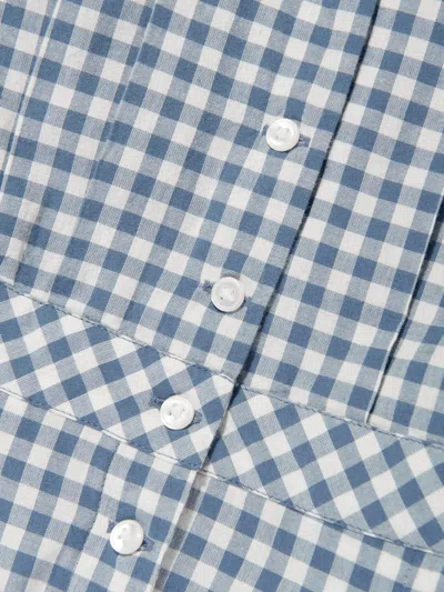 Polo Ralph Lauren Ralph Lauren Girls Gingham Playsuit In Blue