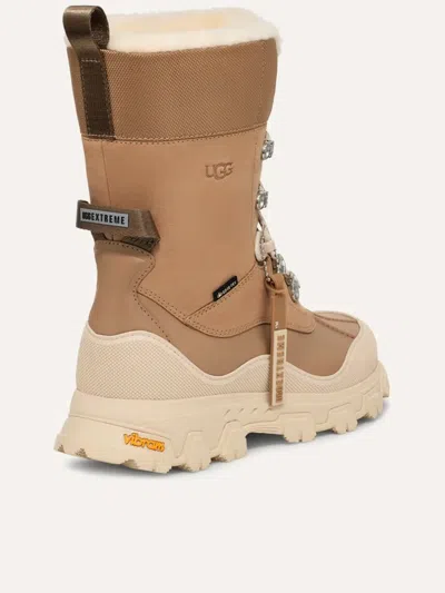 Ugg Adirondack Wool Blend Ankle Boot In Beige