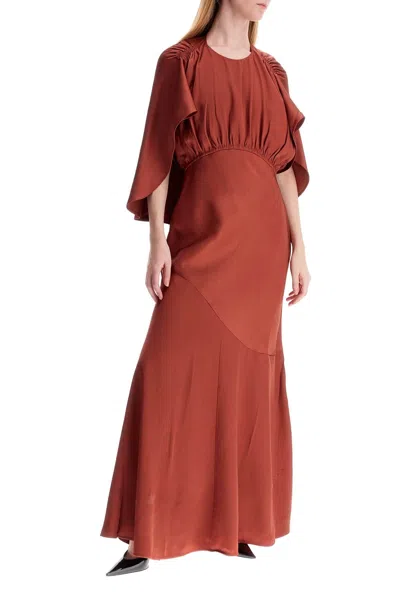 ZIMMERMANN ZIMMERMANN MAXI DRESS EDEN WITH CAPE SLEEVES 