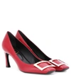 Roger Vivier Décolleté Belle Vivier Patent Leather Pumps