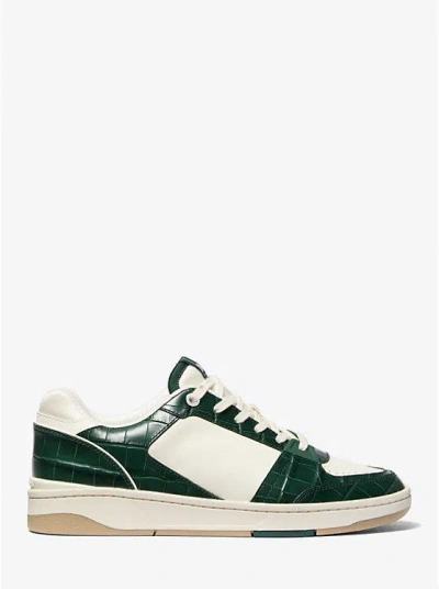 Michael Kors Men's Rebel Lace-up Sneakers In Green