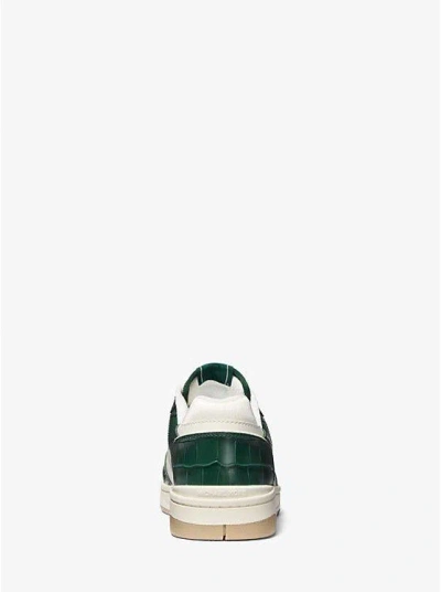 Michael Kors Men's Rebel Lace-up Sneakers In Green