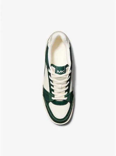 Michael Kors Men's Rebel Lace-up Sneakers In Green