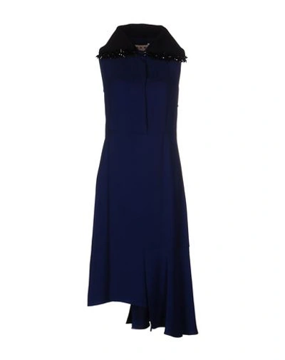 Marni 3/4 Length Dress In Blue