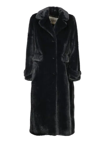 Herno Coats In Black
